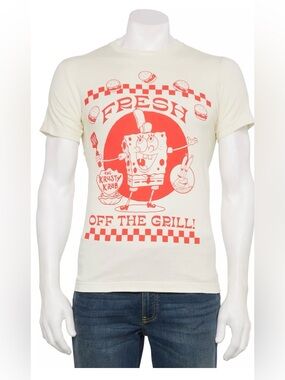 SpongeBob SquarePants Krusty Krab Burgers Graphic Tee | Unisex 100% Cotton